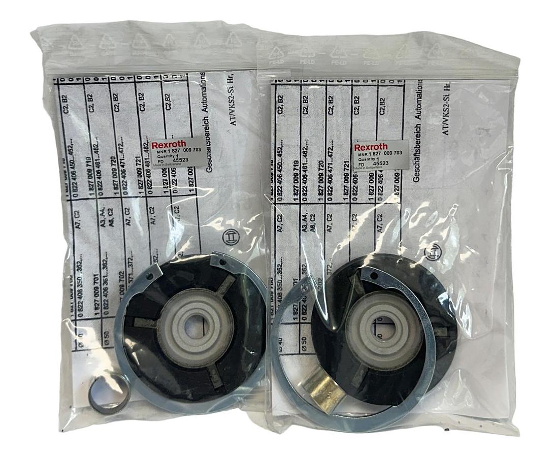 Used 2 REXROTH 1 827 009 703 / 1827009703 PNEUMATIC REPAIR KITS NSMP