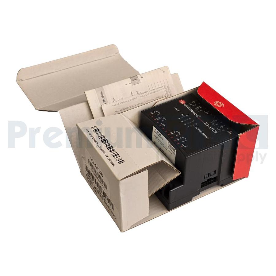 Used NEW UNITRONICS IO-ATC8 / IOATC8 VISION I/O EXPANSION MODULE THERMOCOUPLE NSMP