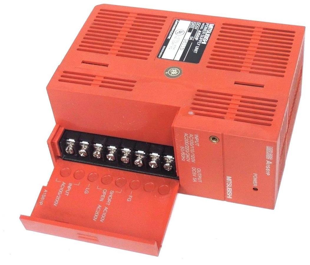 Used MITSUBISHI A1S61P POWER SUPPLY UNIT DC5V, 5A