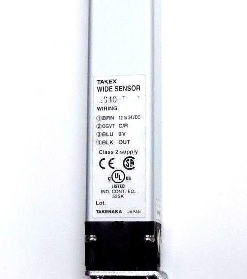 Used TAKEX (TAKENAKA) SS40-TR12 LIGHT CURTAIN SENSOR RECIEVER SS40TR12