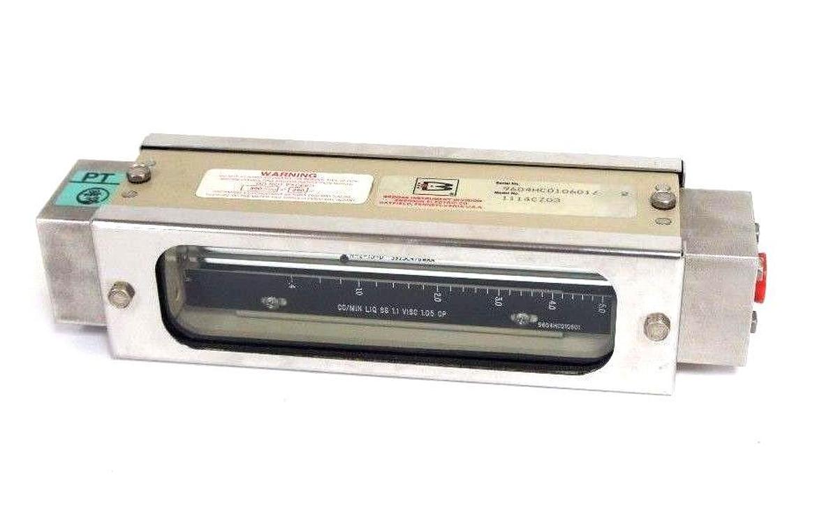 Used NEW BROOKS INSTRUMENT 1114CZ03 FLOW METER 9604HC010601