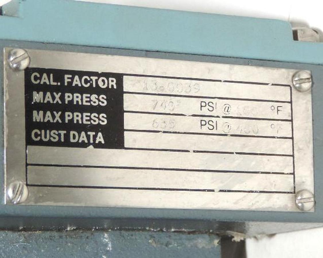 Used FOXBORO 8000 SERIES 8002-WCR-A ST: A MAGNETIC FLOW TUBE 2" INNER DIMENSION