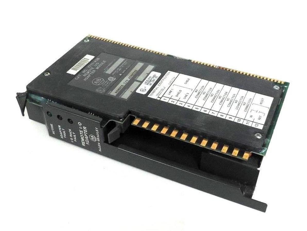Used ALLEN BRADLEY 1771-ASB SER. A REMOTE I/O ADAPTER MODULE 1771ASB, F/W REV. C