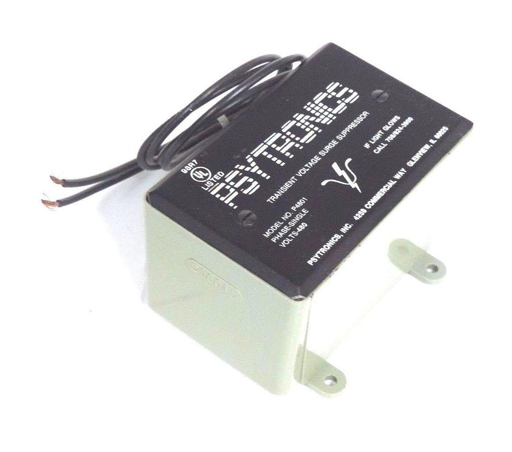 Used NIB PSYTRONICS P4801 TRANSIENT VOLTAGE SURGE SUPPRESSOR 480V