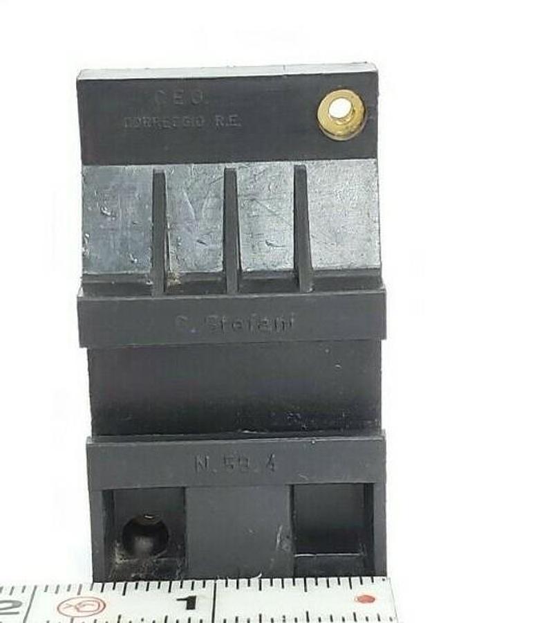 NEW G. STEAFNI N.59.4 RAIL BLOCK C.E.G. CORREGGIO R.E. 26137 N59.4 N594