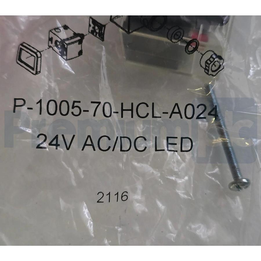 Versa Valves CSG-4302-HCL-55G-D024 Pneumatic 4-Way Valve, 24V DC, 1/4" NPT NSMP