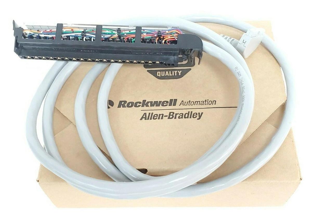 Used NEW ALLEN BRADLEY 1492-CABLE025J PRE-WIRED CABLE SER. C 2.5M 1492CABLE025J