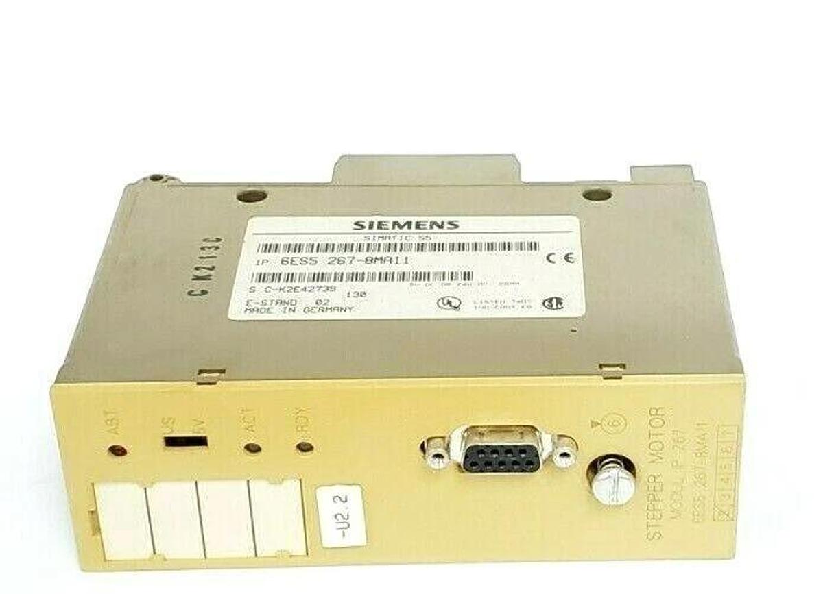 Used SIEMENS 6ES5-267-8MA11 STEPPER MOTOR MODULE IP 267, 6ES52678MA11