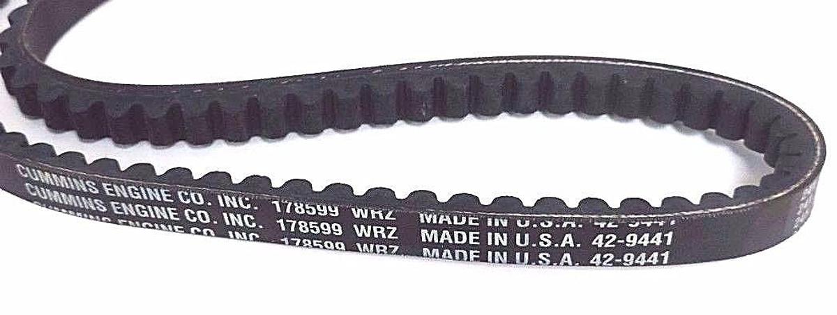 LOT OF 5 NEW CUMMINS 178599 V-BELTS