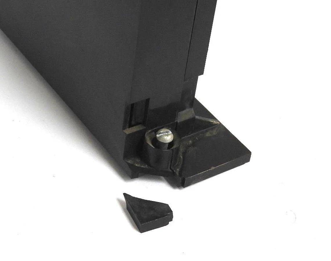 Used TEXAS INSTRUMENTS 6MT11-A05L INPUT MODULE 85-132VAC, 6MT11A05L, LIGHTLY DAMAGED