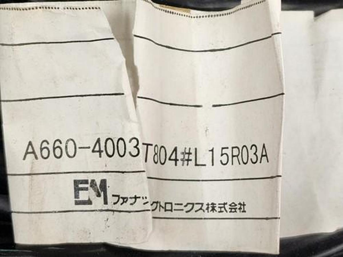 Used NEW FANUC A660-4003-T804 # L15R03A CABLE A6604003T804