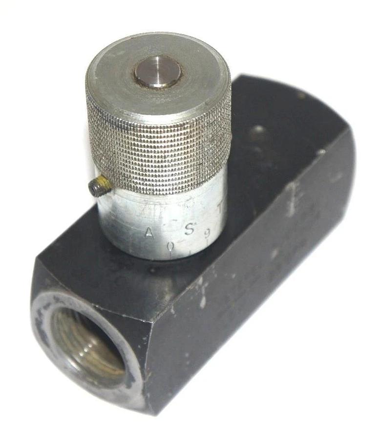 Used PARKER F1200S-11BZ HYDRAULIC VALVE, 25 GPM, 3000 PSI, F1200S11BZ