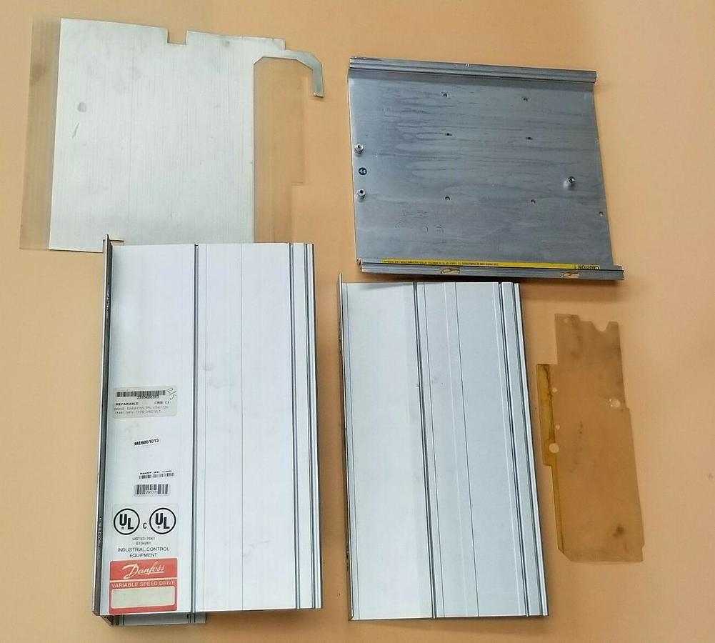 Used DANFOSS 175H1729-3X440 HOUSING ACCESORIES VLT TYPE: 3002 (HOUSING ONLY)