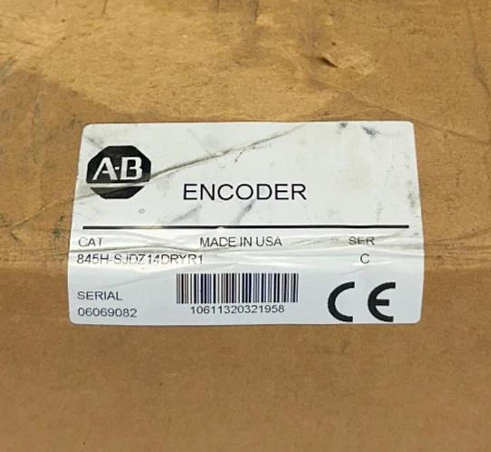 ALLEN BRADLEY 845H-SJDZ14DRYR1 /C INCREMENTAL ENCODER 5VDC 1M CABLE NSMP *