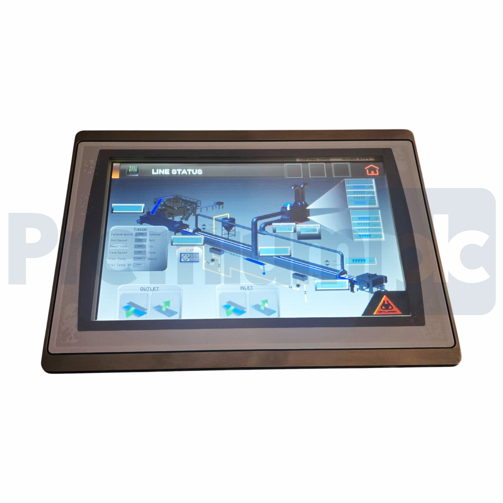 Used Allen Bradley 2711P-T12W22D9P-BSHK /B PanelView Plus 7 Terminal SS 12" (read)