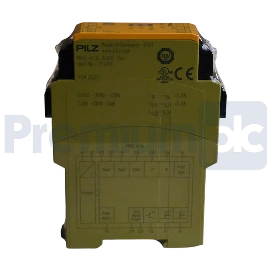 Used Pilz PNOZ e1.1p 24VDC 2so | 774133 Safety Relay PNOZ-e1.1p-24VDC-2so NSNP