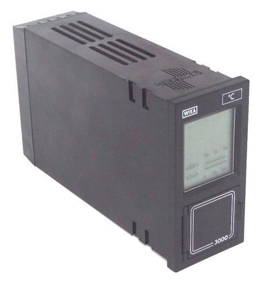 Used NEW WIKA TRONIC 0390 TEMPERATURREGLER SERIES 3000 TYPE J 88383596
