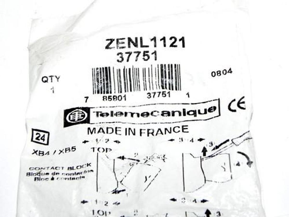 NEW TELEMECANIQUE ZENL1121 CONTACT BLOCK