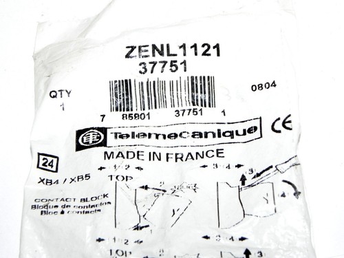 NEW TELEMECANIQUE ZENL1121 CONTACT BLOCK