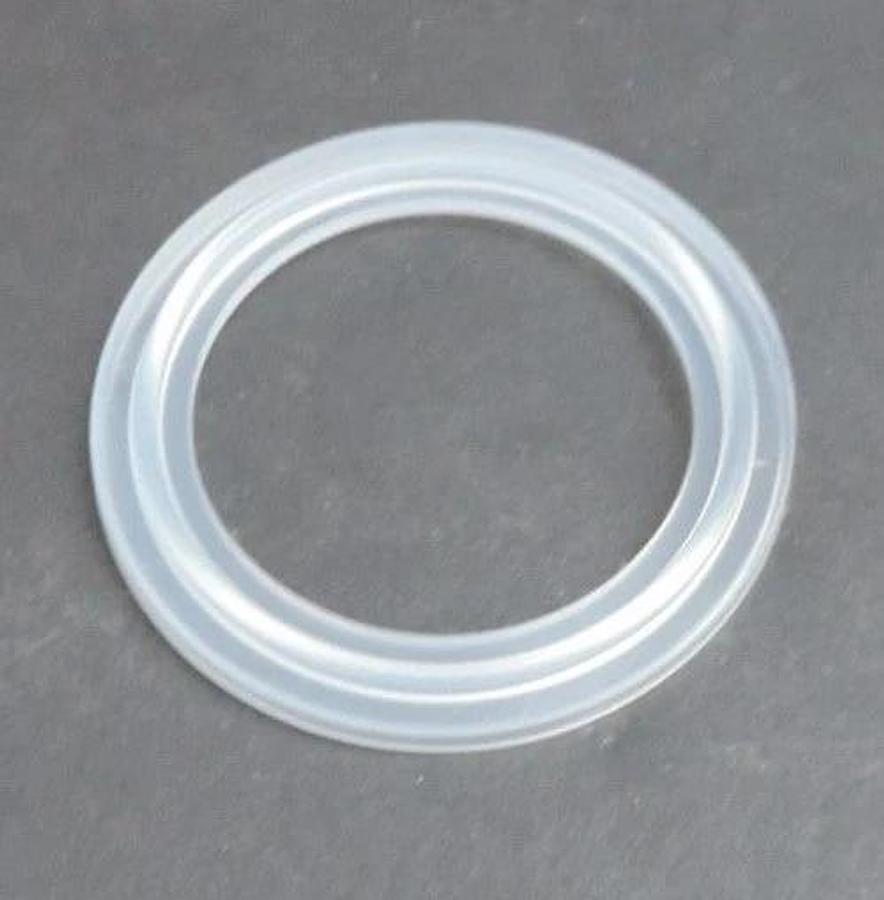 Used LOT OF 40 NEW NEWMAN P/N: 40RXF-PX FLANGED CLAMP GASKETS STYLE: USPCLVI PLAT SIL