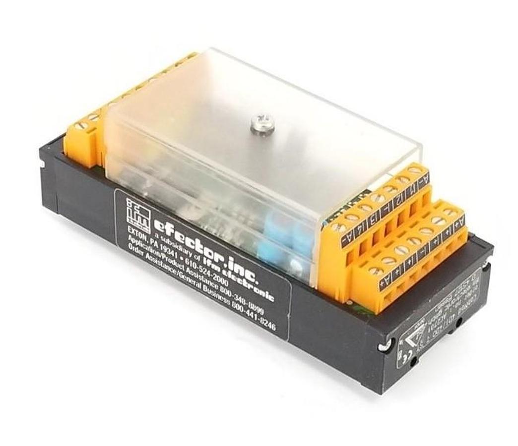 Used IFM EFECTOR CABMOD 4DI/4DO-T-ST AC2701 INTERFACE MODULE 502169