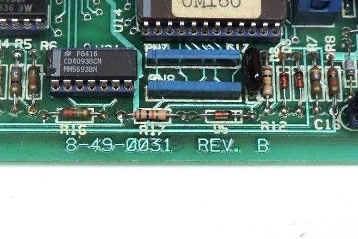 Used WRAPPER 8-49-0031 REV. B PC BOARD 8490031