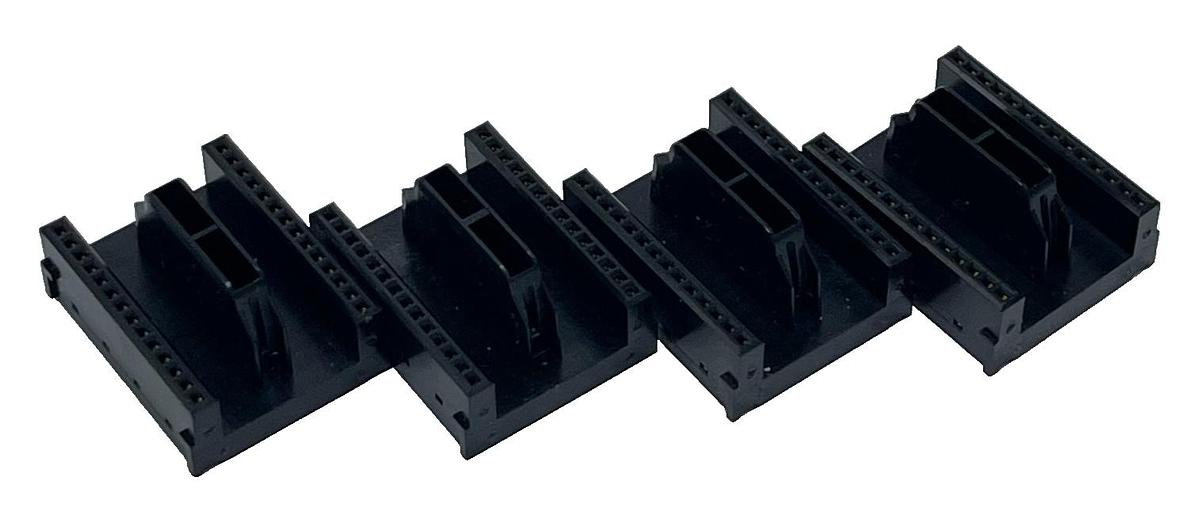 Used LOT OF 4 Siemens 720-2001-01 Bus Connector Module PC-GF20 for Simatic S7-130 PLC