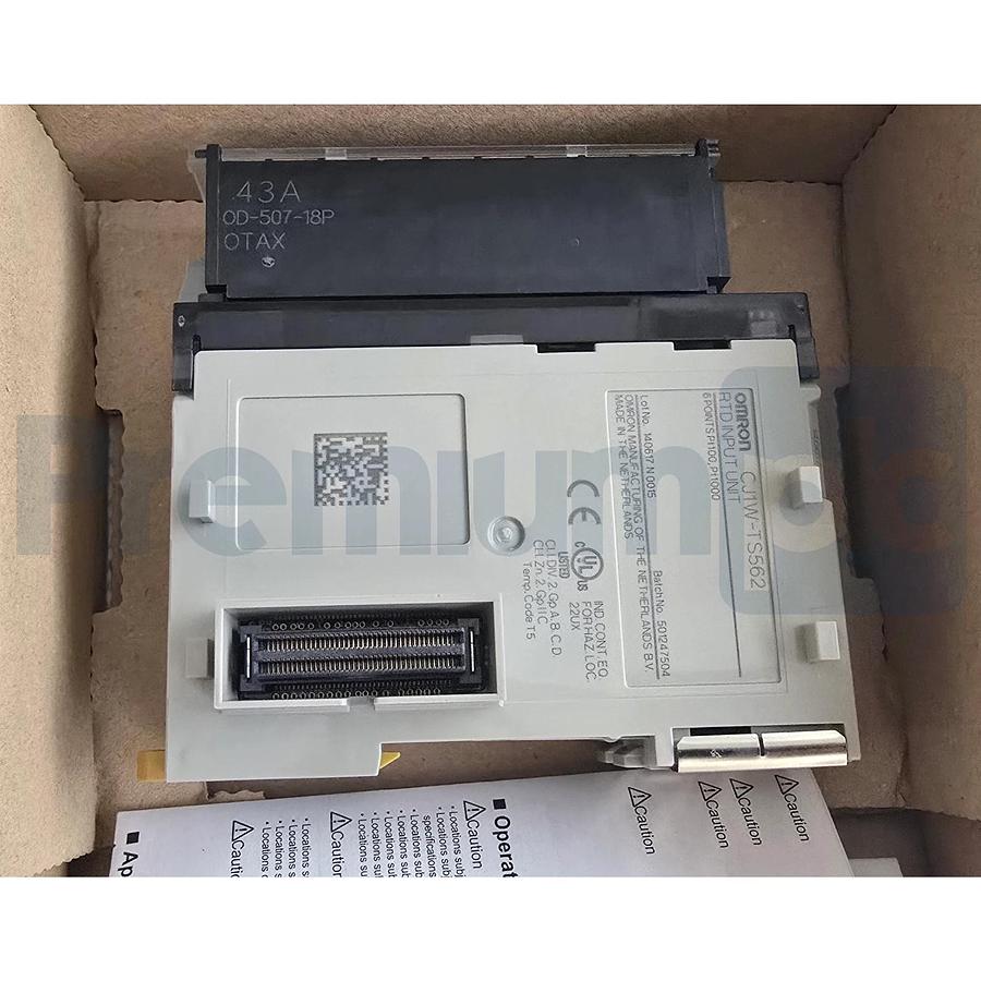 OMRON CJ1W-TS562 RTD INPUT UNIT CJ I/O Bus 6 x INPUTS Pt100, Pt1000 NSMP