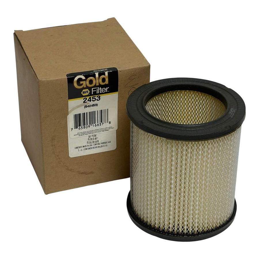 Used Lot of 3 NAPA Gold 2453 Engine Air Filter (WIX 42453 Cross Reference) New