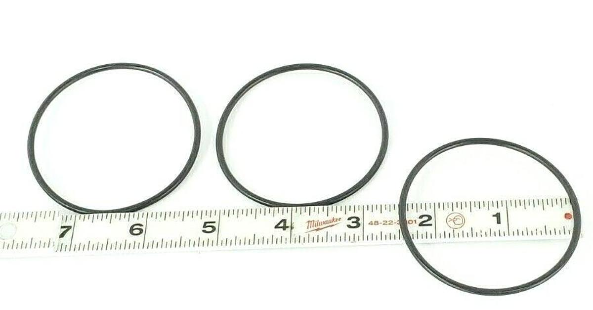 Used LOT OF 3 NEW GENERIC 007914117 O-RINGS