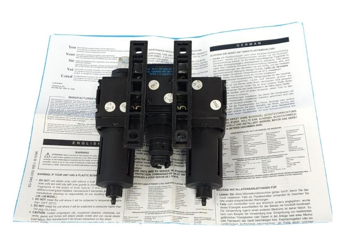 NIB WILKERSON C08-01-FKG0 COMBINATION FILTER-REG-LUB