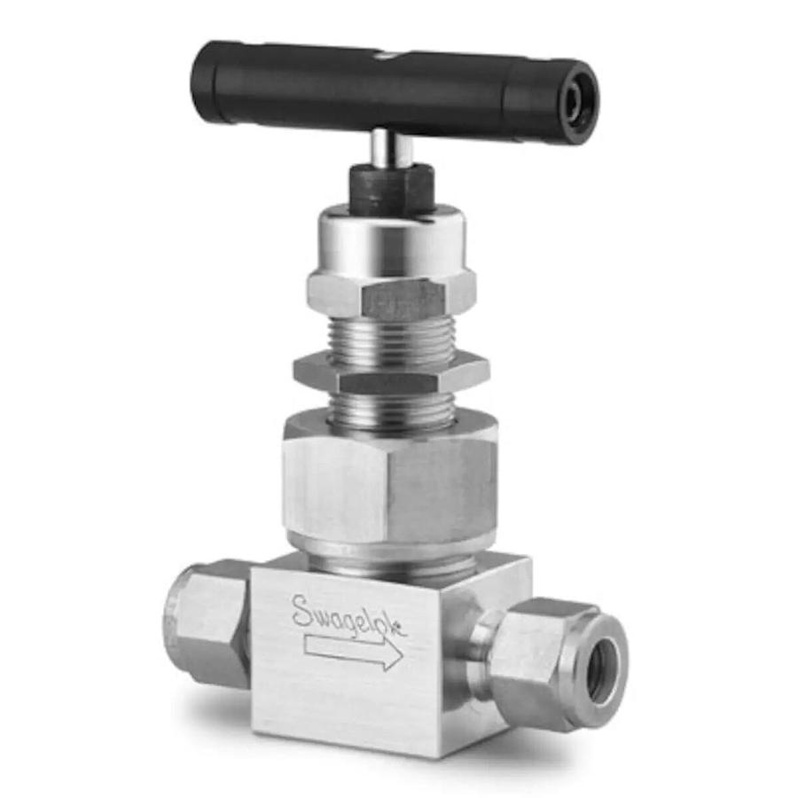 Used NEW SWAGELOK SS-6NBS6-G / SS6NBS6G SS UNION BONNET NEEDLE VALVE 0.86Cv, 3/8"