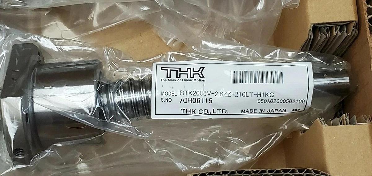 Used BOX OF 2 NEW THK BTK2005V-2.6ZZ+210LT-H1KG BALL SCREWS AIH06115