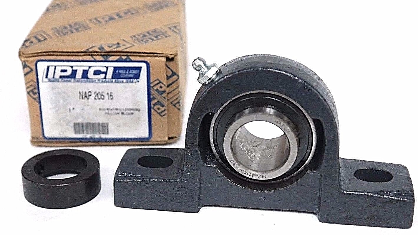 NIB IPTCI PAUL E ROBEY NAP 205 16 1" ECCENTRIC LOCKING PILLOW BLOCK NAP-205-16