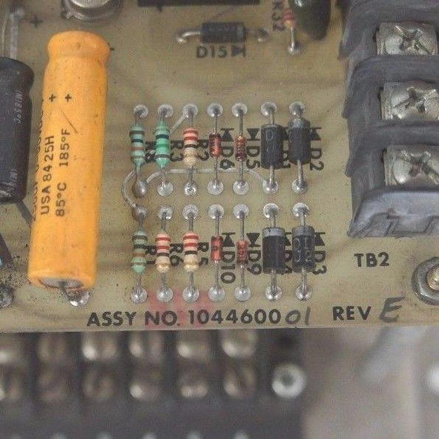 Used BOSTON FINCOR 104459901 REV-C FIELD REGULATOR CONTROL ASSY NO: 104460001 REV. E