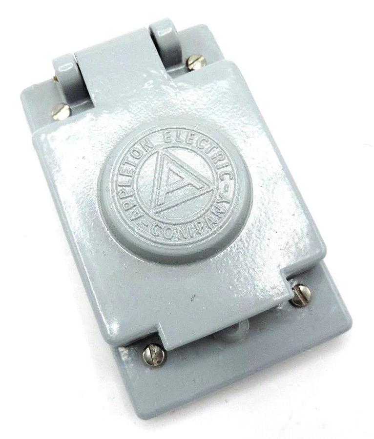NEW APPLETON ELECTRIC FSK SERIES WET LOCATION COVER