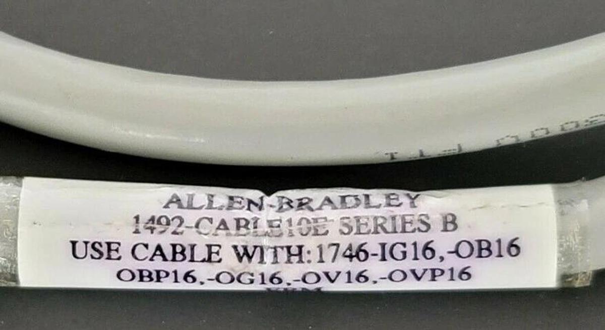 Used NEW ALLEN BRADLEY 1492-CABLE10E SER. B 1492CABLE10E