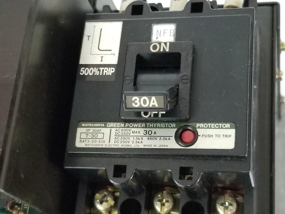 Used OKUMA DCPS-1 DC POWER SUPPLY FOR 2 AXES, 200V AC, 86A DC, DCPS1