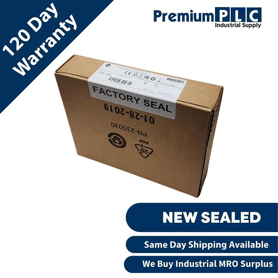 Used NEW SEALED ALLEN BRADLEY 1756-L7SP /B GuardLogix L7SP SAFETY PARTNER PROCESSOR