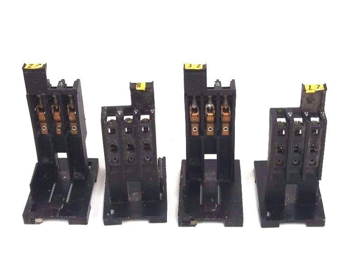 Used LOT OF 4 ASEA BROWN BOVERI SK831105-A MOUNTING BASE