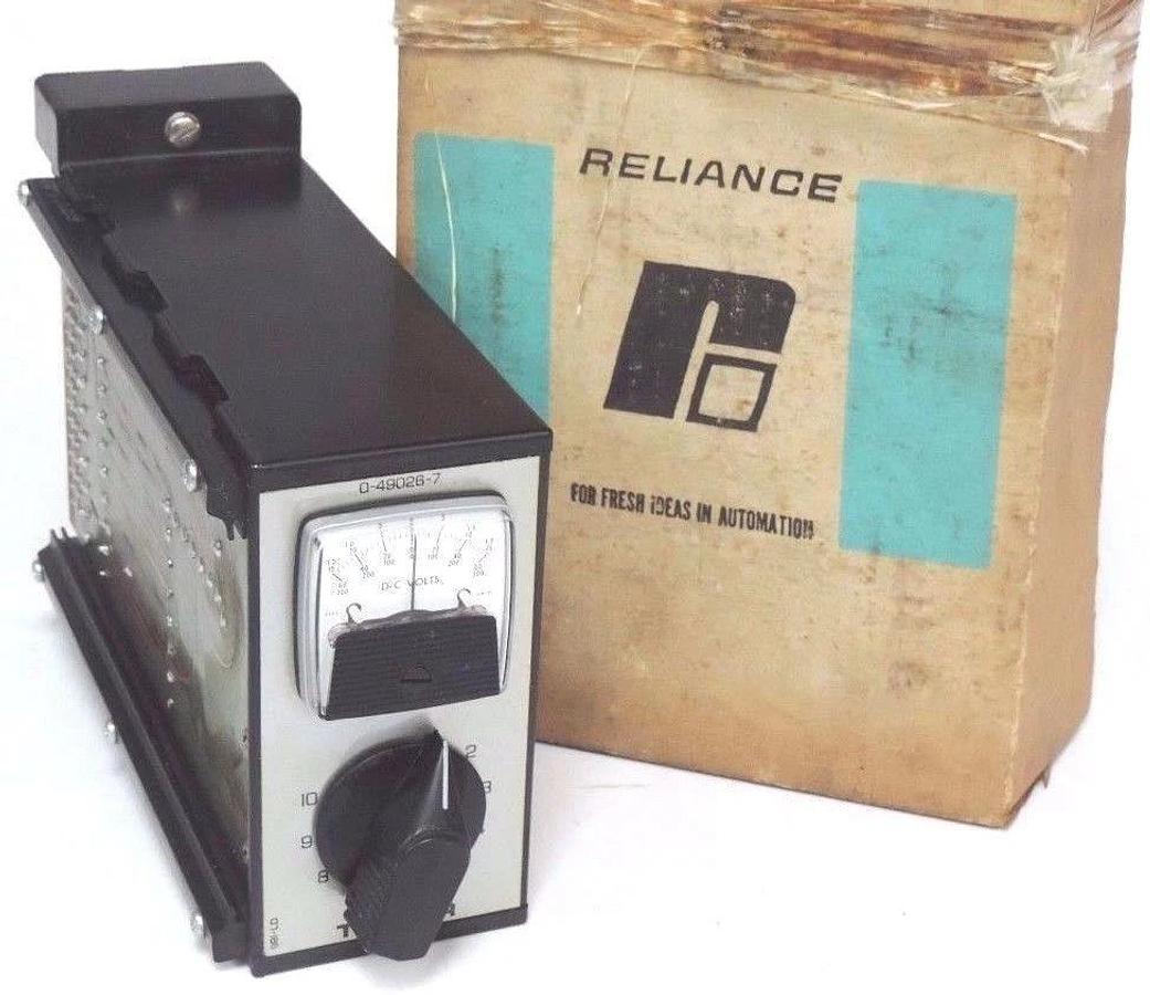 NIB RELIANCE ELECTRIC 0-49026-7 TESTER PC BOARD CARDPACK 0490267