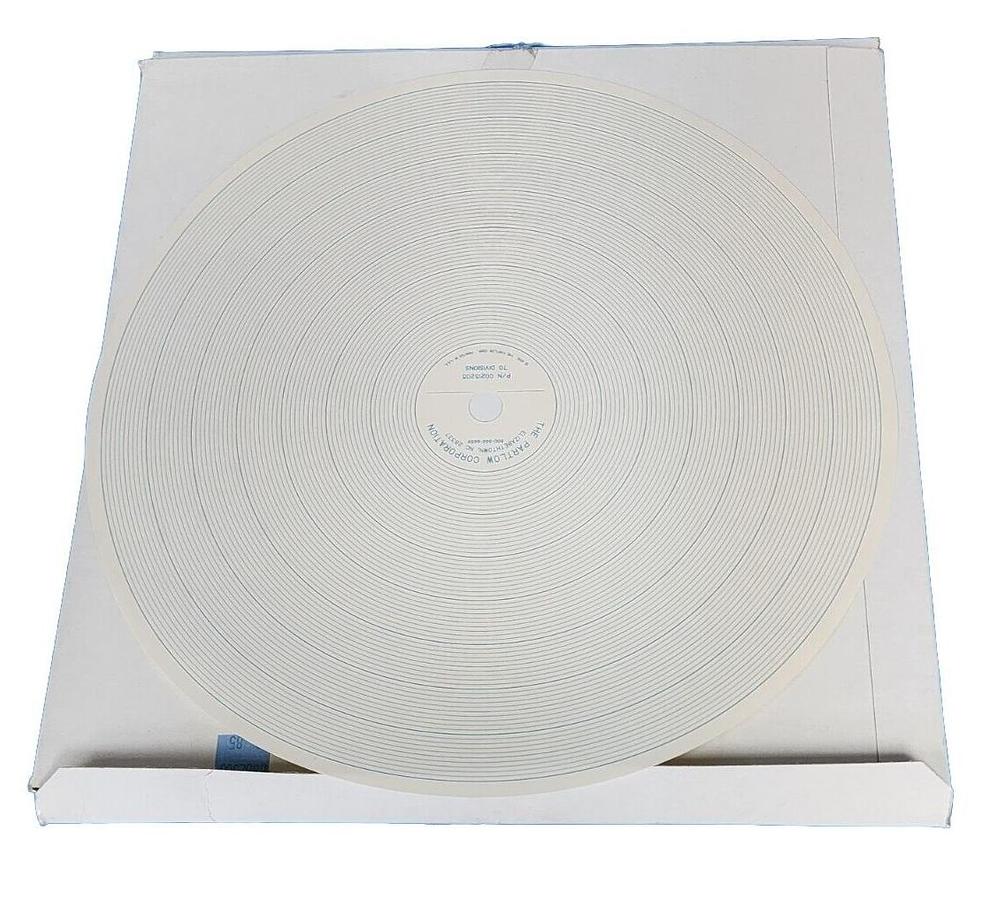 Used NEW PARTLOW 00215205 CIRCULAR CHARTS 12'' W/ 70 DIVISIONS 100 PER BOX