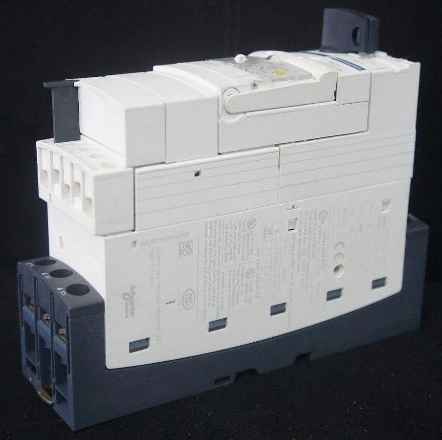 Used TELEMECANIQUE LUB12 MOTOR STARTER W/ LUCB05BL CONTROL UNIT