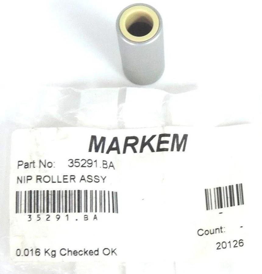 Used NEW MARKEM 35291.BA NIP ROLLER ASSY