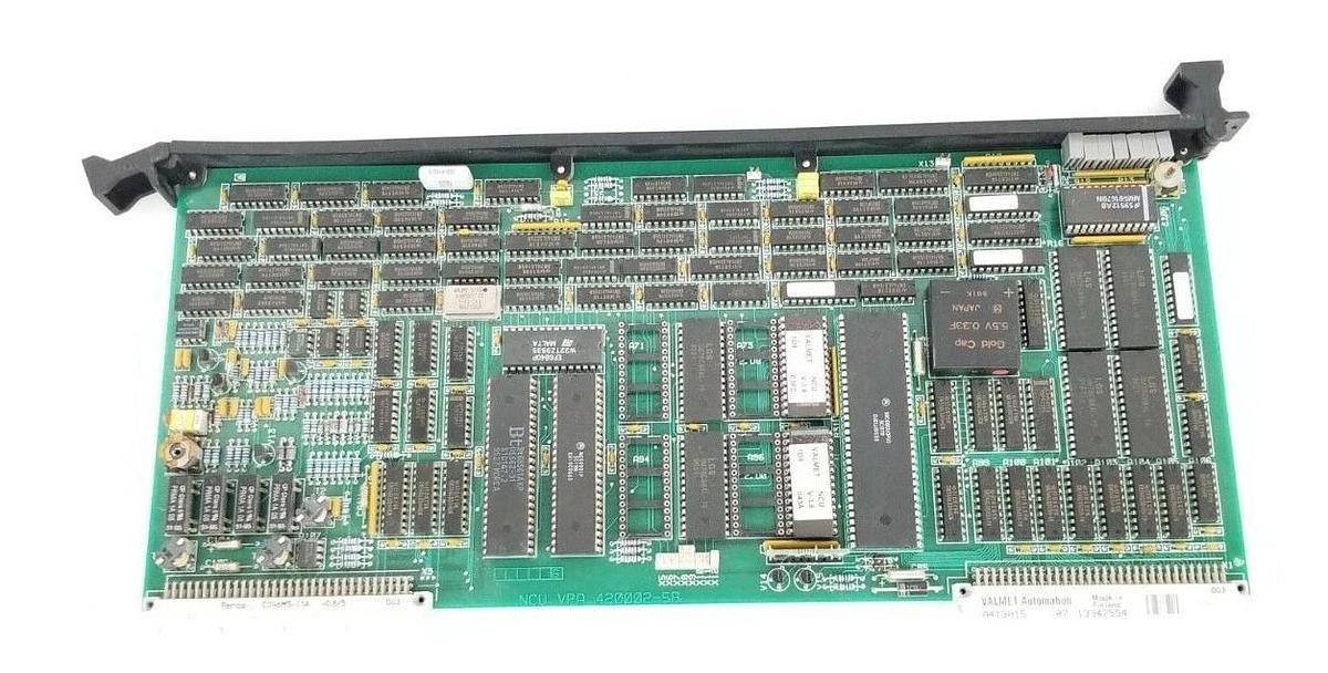 Used VALMET METSO AUTOMATION A413015 NCU BOARD NCU VPA 420002-5B, 420002-5A