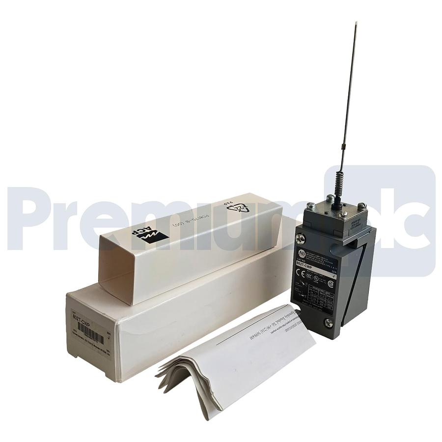 Allen-Bradley 802T-CWP /J Limit Switch Cat Whisker Plug-In Heavy Duty 2-Pos NSMP