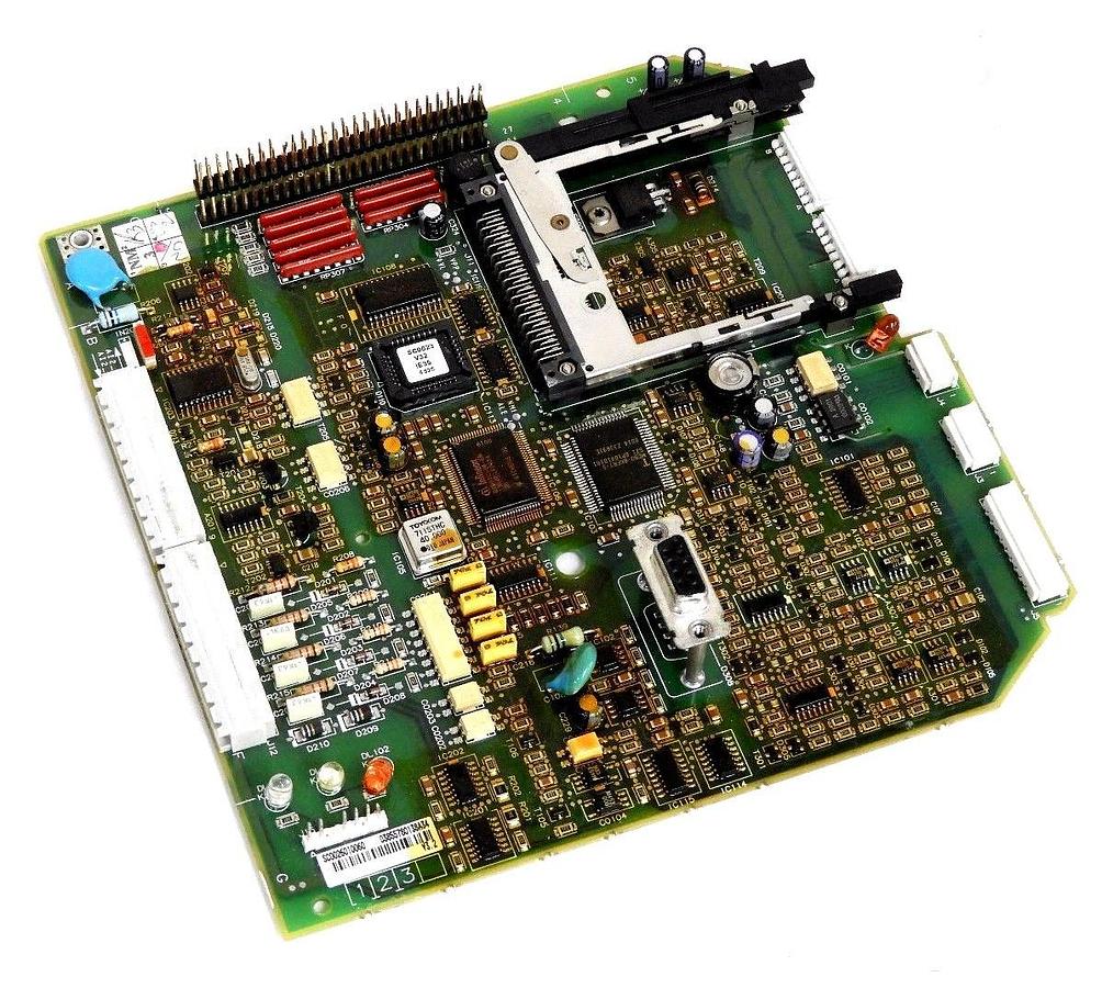 Used SCHNEIDER ELECTRIC SC0026010060 PLC CONTROL BOARD 03855780138A34, V3.2
