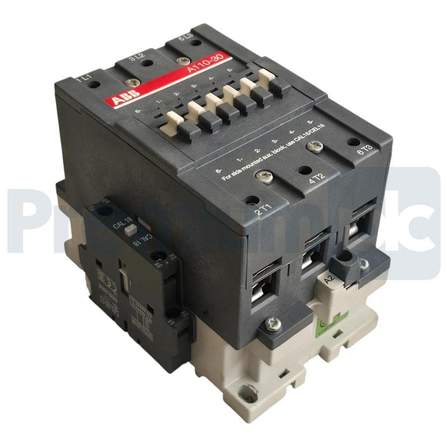 ABB A110-30-11-84 3-Pole IEC Contactor 110A 110/120V Coil 1SFL451001R8411 NUPI
