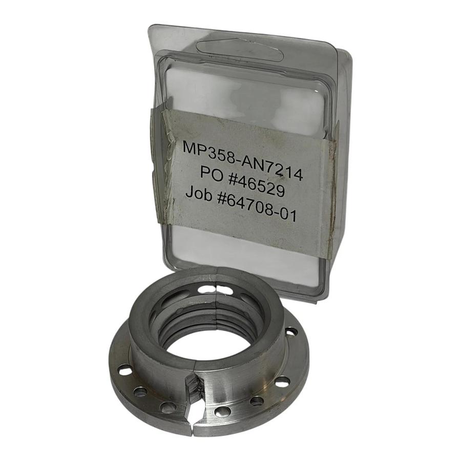 Velocity Equipment Solutions MP358-AN7214 Blow Molding Neck Insert Ring Split