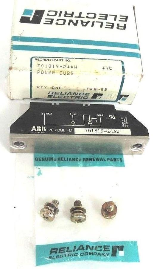 Used RELIANCE ELECTRIC 701819-24AW POWER CUBE 70181924AW